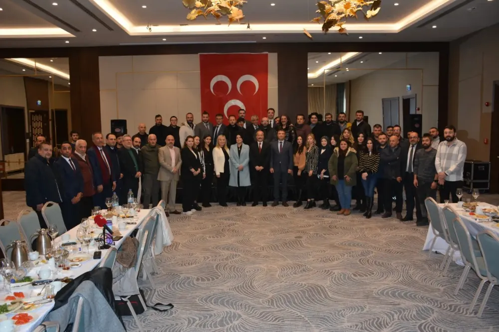 MHP Afyonkarahisar, Basın Mensuplarıyla Bir Araya Geldi